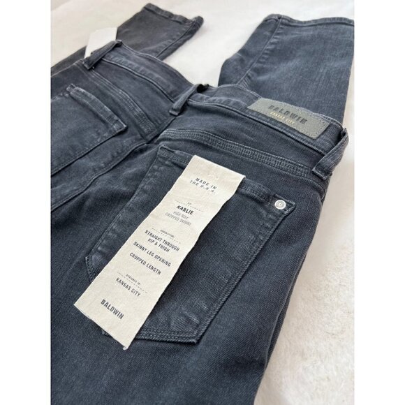NWT Baldwin Size 30 Karlie High-rise Cropped Skinny Jeans MSRP$228 - Picture 4 of 16